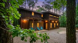 Driftwood Cabin | Broken Bow Cabin with Hot Tub, Fire Pit, Loft & Pet-Friendly Stays - Image 3