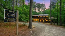Driftwood Cabin | Broken Bow Cabin with Hot Tub, Fire Pit, Loft & Pet-Friendly Stays - Image 2