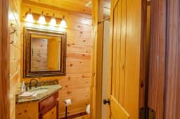 Heaven’s Edge Cabin | Pondside Broken Bow Cabin with Hot Tub, Fire Pit & Pets - Image 3