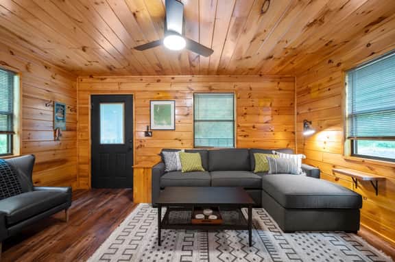 Bear Naked Cabin | Romantic Broken Bow Cabin with Hot Tub, Fire Pit & Pets - Image 5