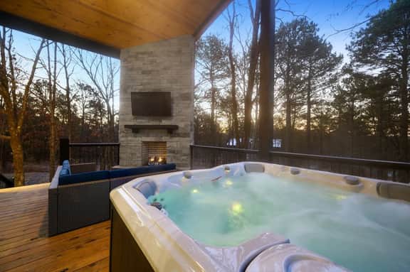 These Are The Days | Luxury Hochatown Cabin with Hot Tub, Grill & Pets - Image 5