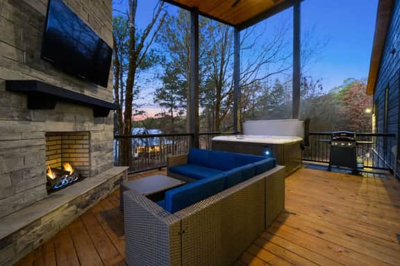 These Are The Days | Luxury Hochatown Cabin with Hot Tub, Grill & Pets - Image 4