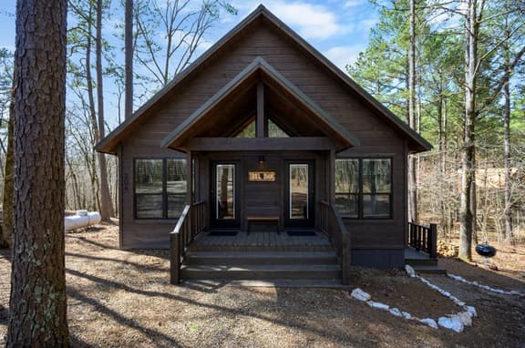 DBL DWN Cabin | Hochatown Cabin with Hot Tub, Fire Pit & Pets - Image 1